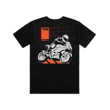 Load image into Gallery viewer, Sportbike Supporter, Yammie Noob Black Tee