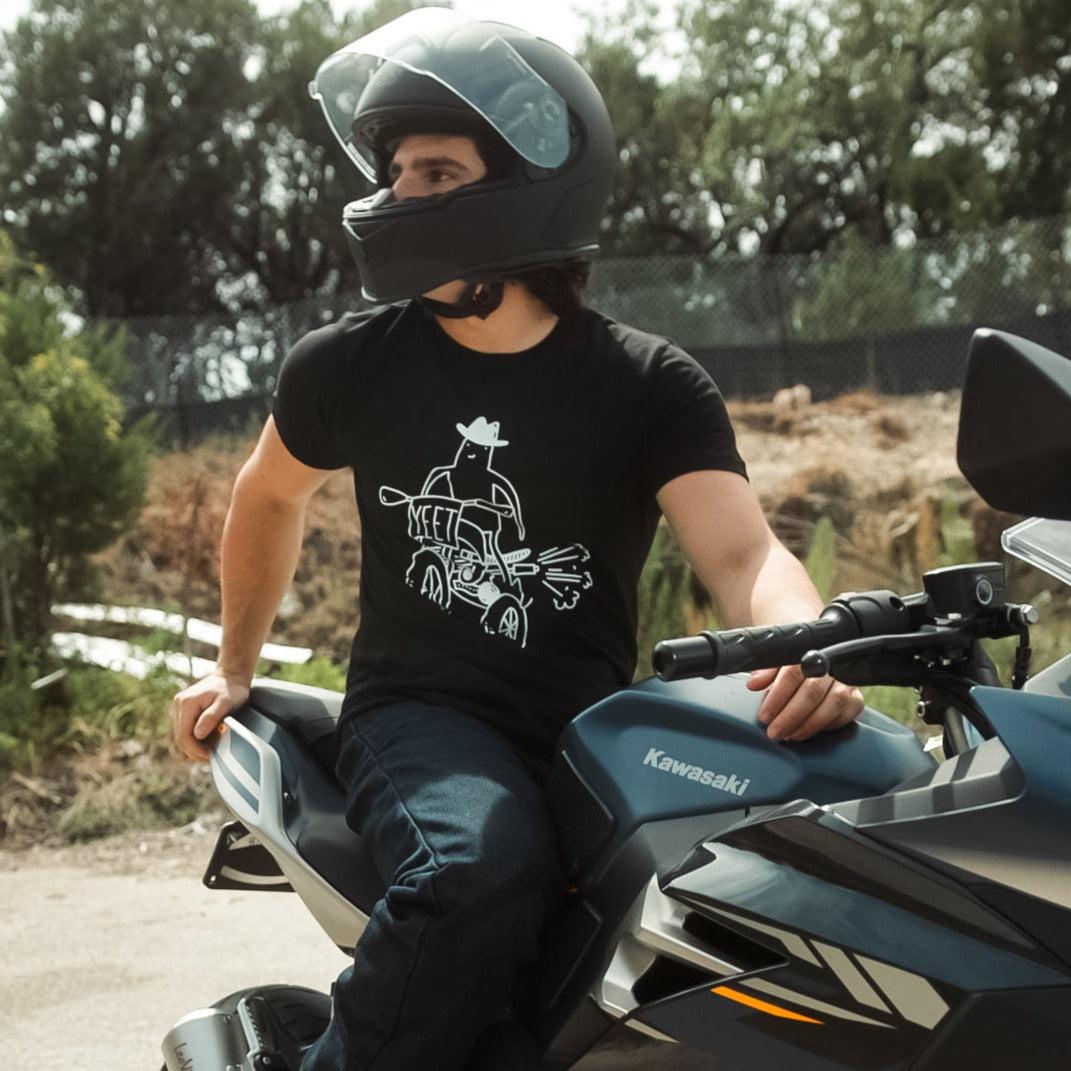 YEET Cowboy, Yammie Noob Black Tee – YN MOTO