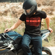 Load image into Gallery viewer, DO WHEELIES, Yammie Noob Black Tee