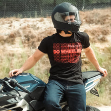 Load image into Gallery viewer, DO WHEELIES, Yammie Noob Black Tee