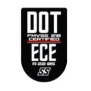 Load image into Gallery viewer, Photo of the Speed and Strength D.O.T. and E.C.E. Rating Certification Symbol