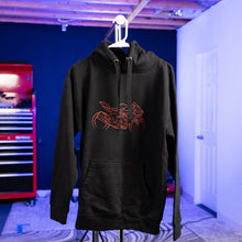 Load image into Gallery viewer, Superbike Silhouette Hoodie