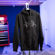 Load image into Gallery viewer, Naked Bike Silhouette Hoodie
