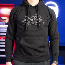 Load image into Gallery viewer, Naked Bike Silhouette Hoodie