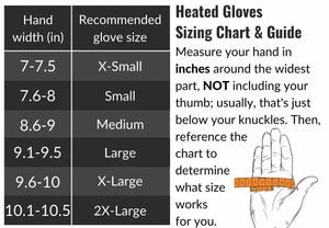 Gears Canada Warm Tek Heated Gloves (Gen X-4)