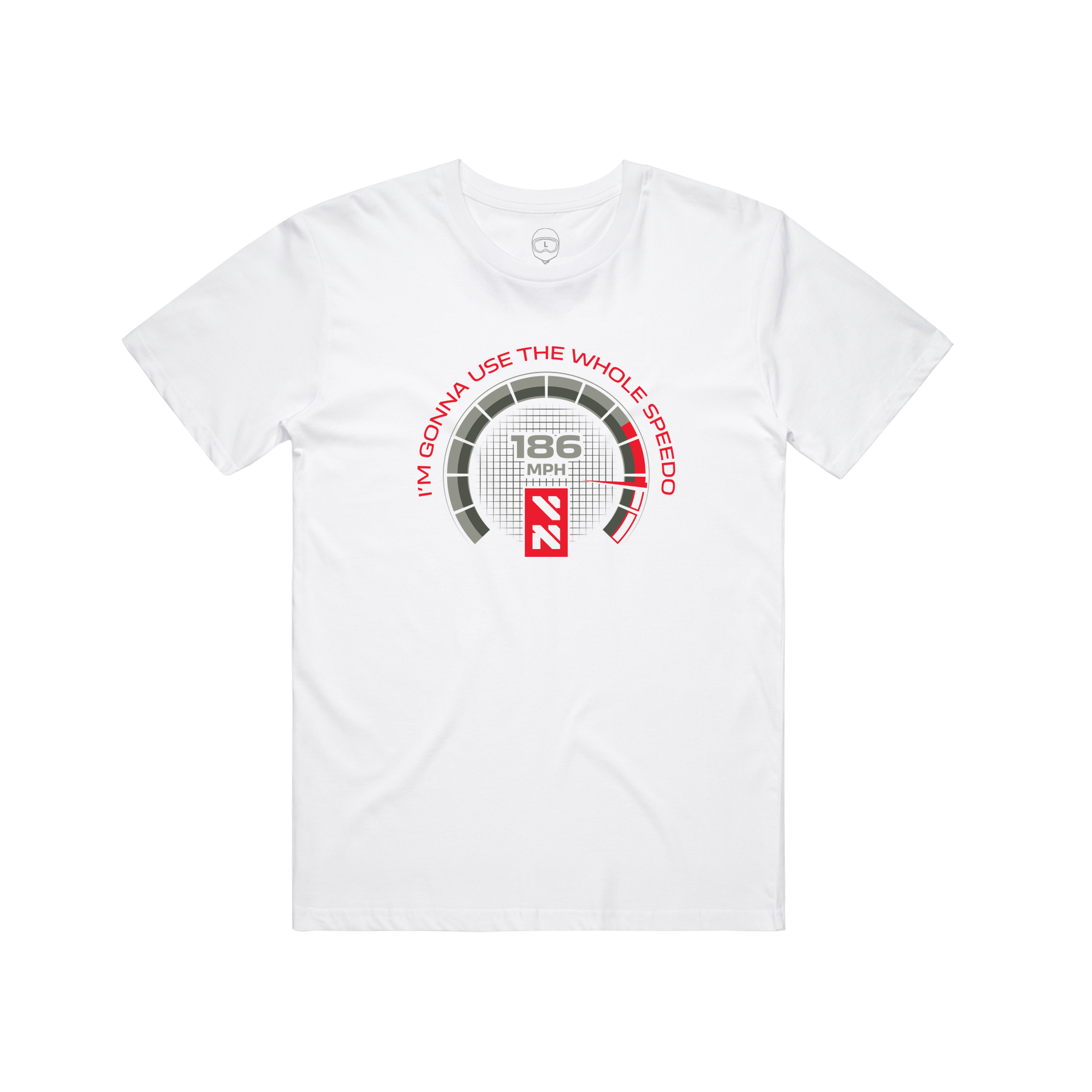 Speedo Yammie Noob White Tee – YN MOTO