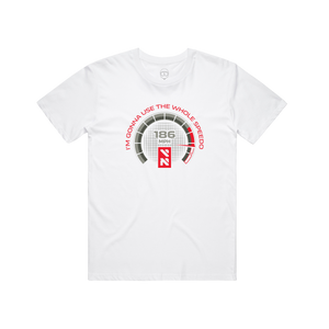 Speedo Yammie Noob White Tee