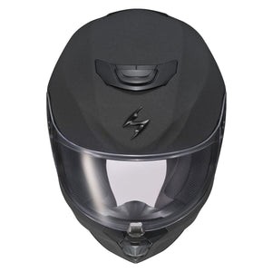 Scorpion EXO-R420 Graphite Helmet (front view)