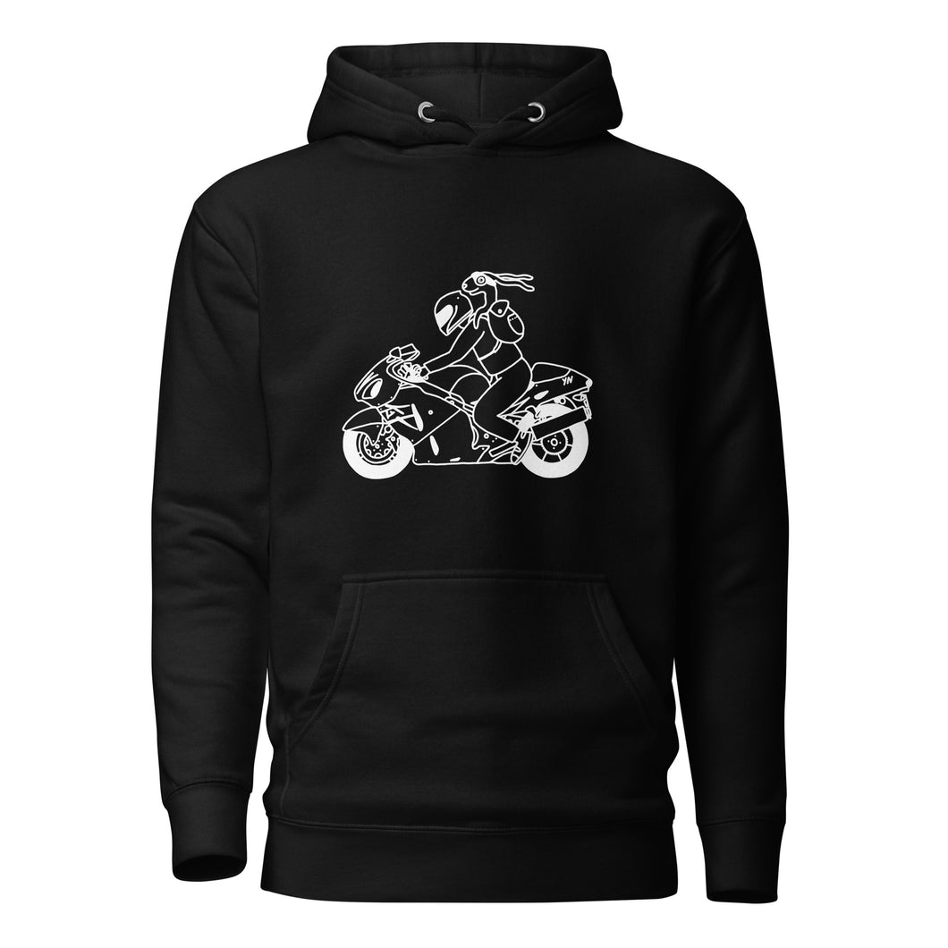 Bunstead the Superbike Dog Hoodie (Invert)