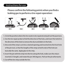 Load image into Gallery viewer, 68pc Tire Repair Kit DIY Flat Tire Repair