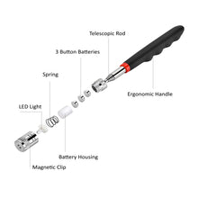Load image into Gallery viewer, Magnetic Pick Up Tool with LED Light (2-Pack)
