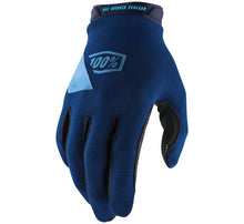 Load image into Gallery viewer, 100% Men&#39;s Ridecamp Gloves - Navy
