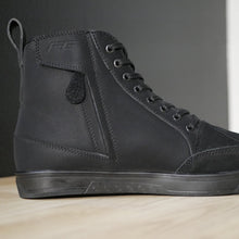 Load image into Gallery viewer, First Gear Coastal Moto Shoe side zipper view