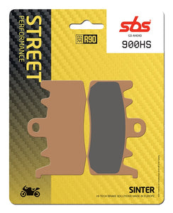 SBS Sintered Brake Pads 900HS (Front) - Street Performance