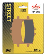 Load image into Gallery viewer, SBS Sintered Brake Pads 841HS (Front) - Street Performance