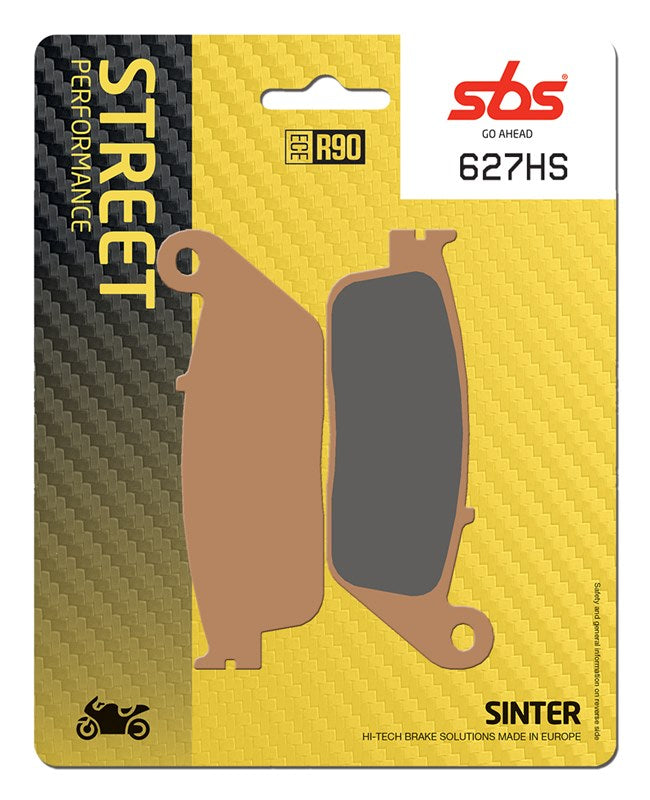 SBS Sintered Brake Pads 627HS (Front) - Street Performance