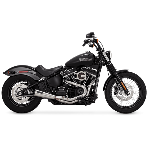 Vance & Hines 2-into-1 Upsweep Exhaust Stainless