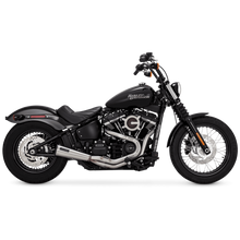 Load image into Gallery viewer, Vance &amp; Hines 2-into-1 Upsweep Exhaust Stainless