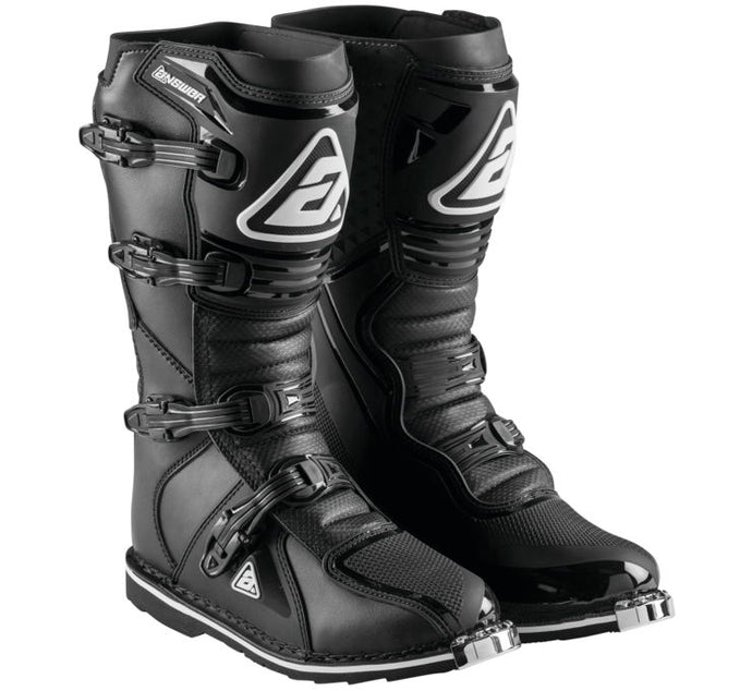 Answer Racing AR1 Off-Road Motorcycle in Black (Pair) Race Boots.