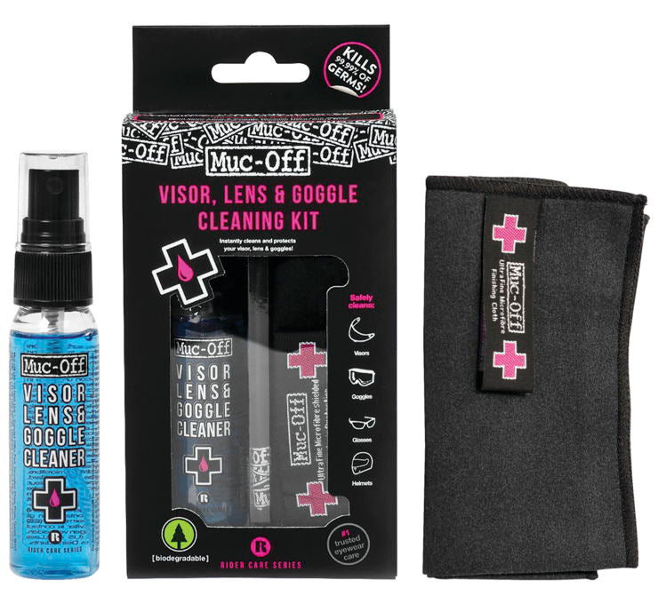 Muc-Off Visor, Lens & Goggle Cleaning Kit