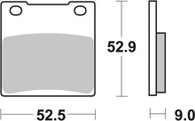 Load image into Gallery viewer, SBS Sintered Brake Pads 556LS (Rear) - Street Performance