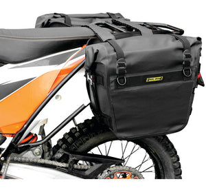 Nelson-Rigg Sierra Dry Saddlebags 27.53 Liters Attached to the Bike