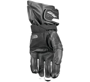 RFX4 Evo Glove by Five Gloves (Black/White) Back of the Hand View