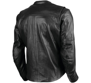 Speed and Strength - Band of Brothers Black Leather Jacket Back
