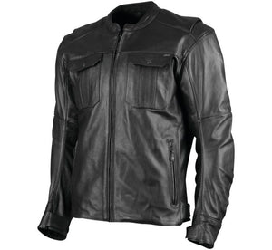 Speed and Strength - Band of Brothers Black Leather Jacket