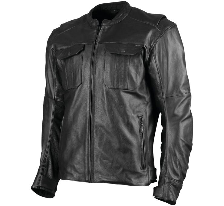 Speed and Strength - Band of Brothers Black Leather Jacket