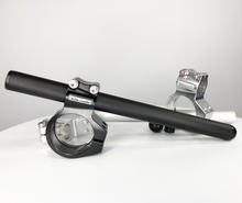 Load image into Gallery viewer, Vortex 7° Degree Clip-On Handlebar Kit (Black or Silver)