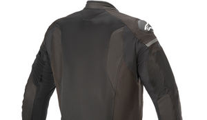 Alpinestars T-GP Plus R v3 Air Jacket (Black/Black) Back View