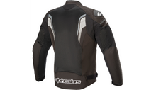 Load image into Gallery viewer, Alpinestars T-GP Plus R v3 Air Jacket (Black/Gray/White) Back View