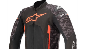 Alpinestars T-GP Plus R v3 Air Jacket (Black/Red/Camo)