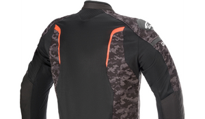 Alpinestars T-GP Plus R v3 Air Jacket (Black/Red/Camo) Back View