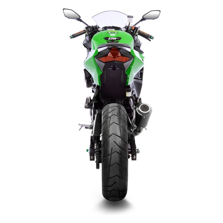 What y'all running on ya exhaust? Currently I have a Leo Vince LV-10 but  I'm looking to put on something a little less throaty and mean sounding… :  r/Ninja400