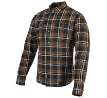 Load image into Gallery viewer, Speed and Strength - Black Nine Reinforced Moto Shirt (Brown/Black)