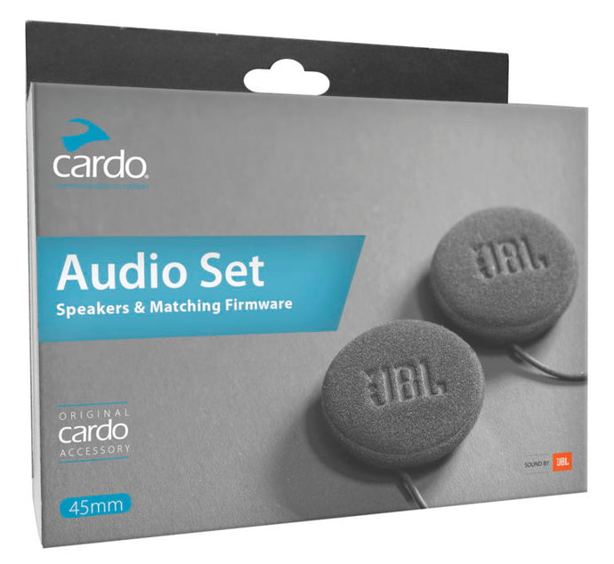 Cardo 45mm JBL Replacement Speaker Set (retail package)