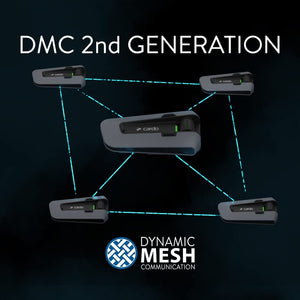 Cardo PackTalk Edge Headset DMC 2nd Generation Dynamic Mesh