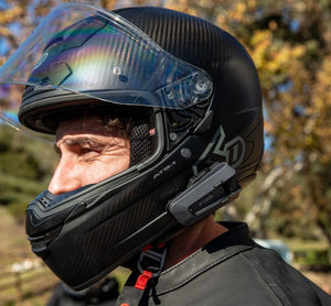 Cardo PackTalk Edge Headset Helmet View