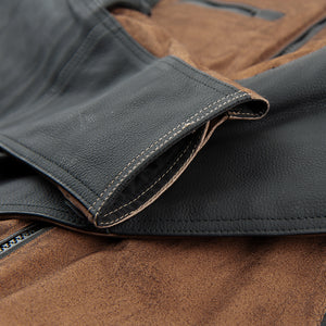 Speed and Strength - Straight Savage 2.0 Jacket Leather and Waxed Cotton Canvas Frame