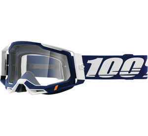 100% Racecraft 2 Goggles (Clear Lens)