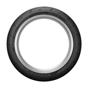 Dunlop Sportmax Q3+ Hypersport Tires (Front) Side View