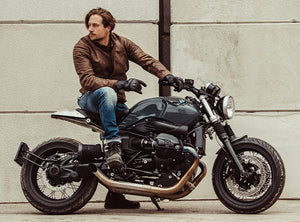 REV'IT! Carlin SK Motorcycle Jeans (Being worn on a bike)