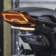 Load image into Gallery viewer, LED Fender Eliminator Kit for the Indian FTR Installed