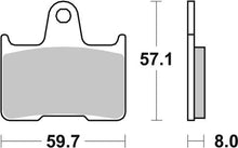 Load image into Gallery viewer, SBS Sintered Brake Pads 715H.LS (Rear) - American Performance