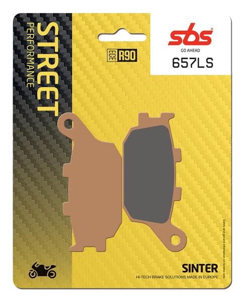 SBS Sintered Brake Pads 657LS (Rear) - Street Performance