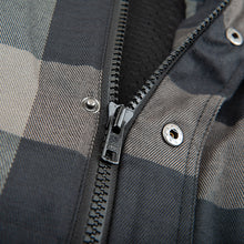 Load image into Gallery viewer, Speed and Strength - True Grit Armored Moto Shirt YKK Main Zipper