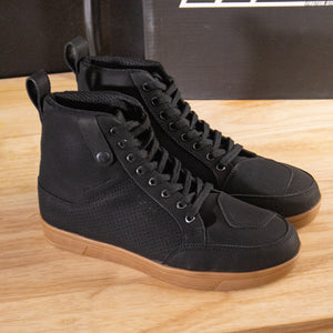 Speed and Strength - United By Speed Moto Shoe Black 3/4 view