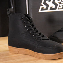 Load image into Gallery viewer, Speed and Strength - United By Speed Moto Shoe Black / Bubblegum Heel